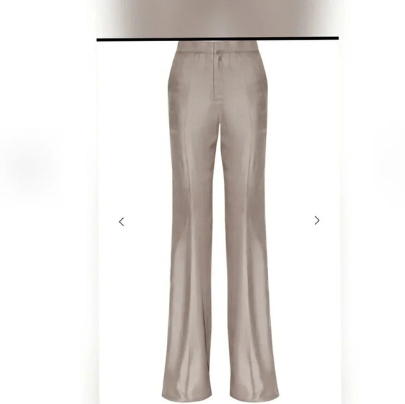 TODD LYNN Yaluk high-rise twill wide-leg pants - Picture 3 of 10